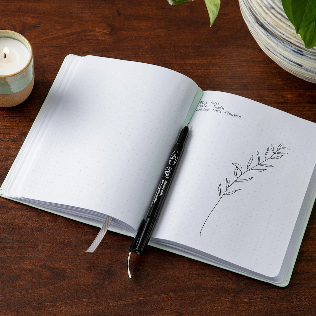 Best deal ๐ฏ Mint Green Dot Journal, 6" x 8" by Artist's Loft™ by Artists Loft ๐งจ - Image 2