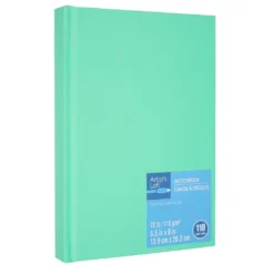 Outlet ❤️ 12 Pack: Mint Hardcover Sketchbook by Artist's Loft™, 5.5" x 8" by Artists Loft ⭐