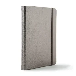 Promo ✔️ Metallic Gray Premium Hardcover Dot Journal, 6" x 8" by Artist's Loft™ by Artists Loft ✔️