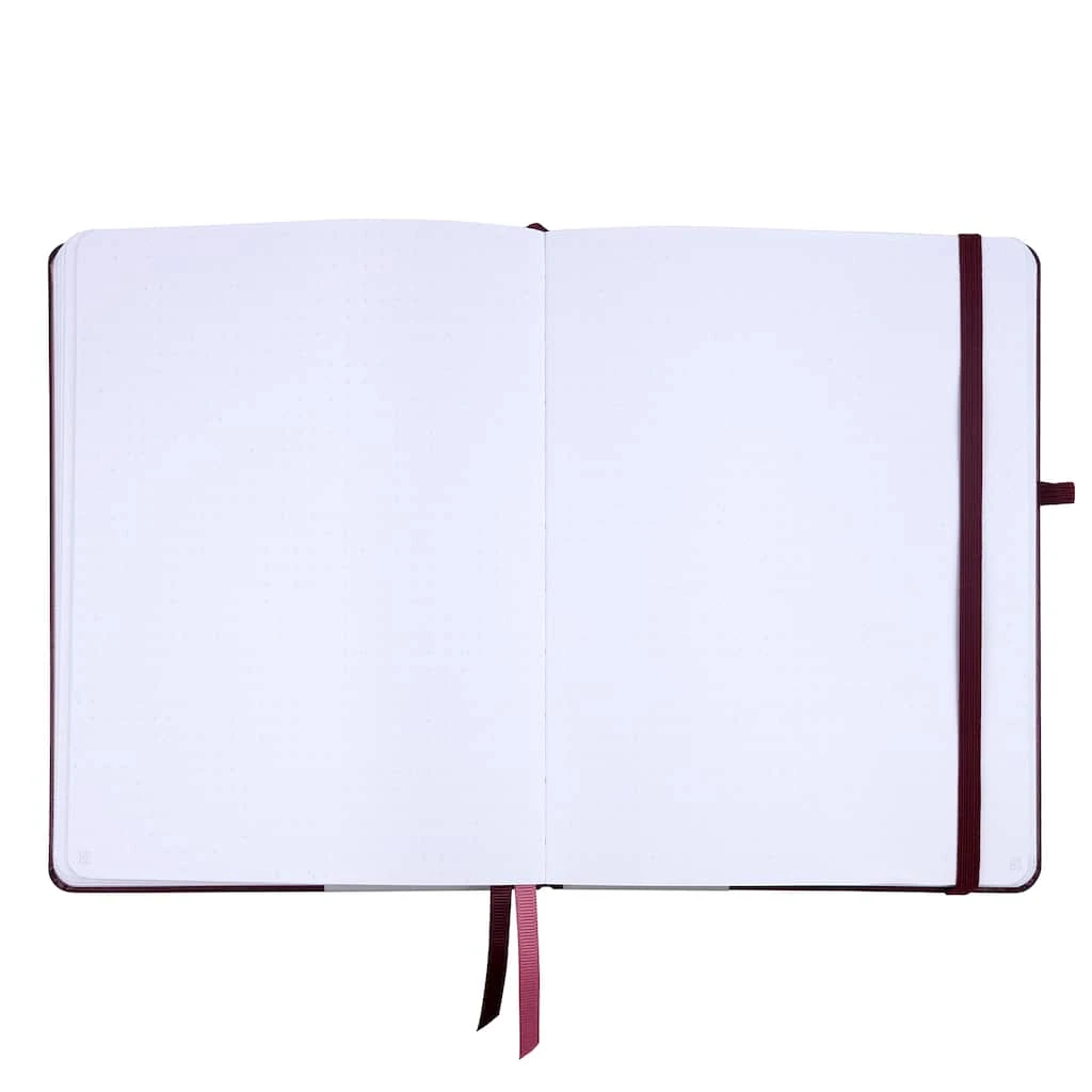 Cheap ✔️ Wine Premium Hardcover Dot Journal, 6" x 8" by Artist's Loft™ by Artists Loft 😉 - Image 3