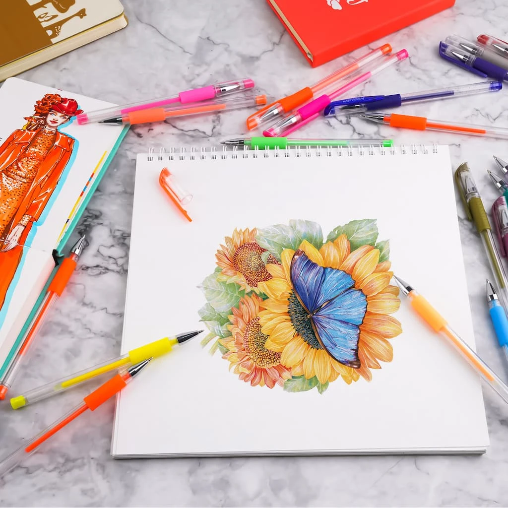 Promo 🎁 Gel Pens with Stand by Artist's Loft™ by Artists Loft ⌛ - Image 2