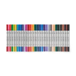 Best deal 💯 Dual Tip Brush Fineliner Markers by Artist's Loft™ by Artists Loft 🔔