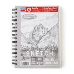 Cheapest ✔️ 12 Pack: Recycled Sketch Paper Pad by Artist's Loft™, 5.5" x 8.5" by Artists Loft ✨