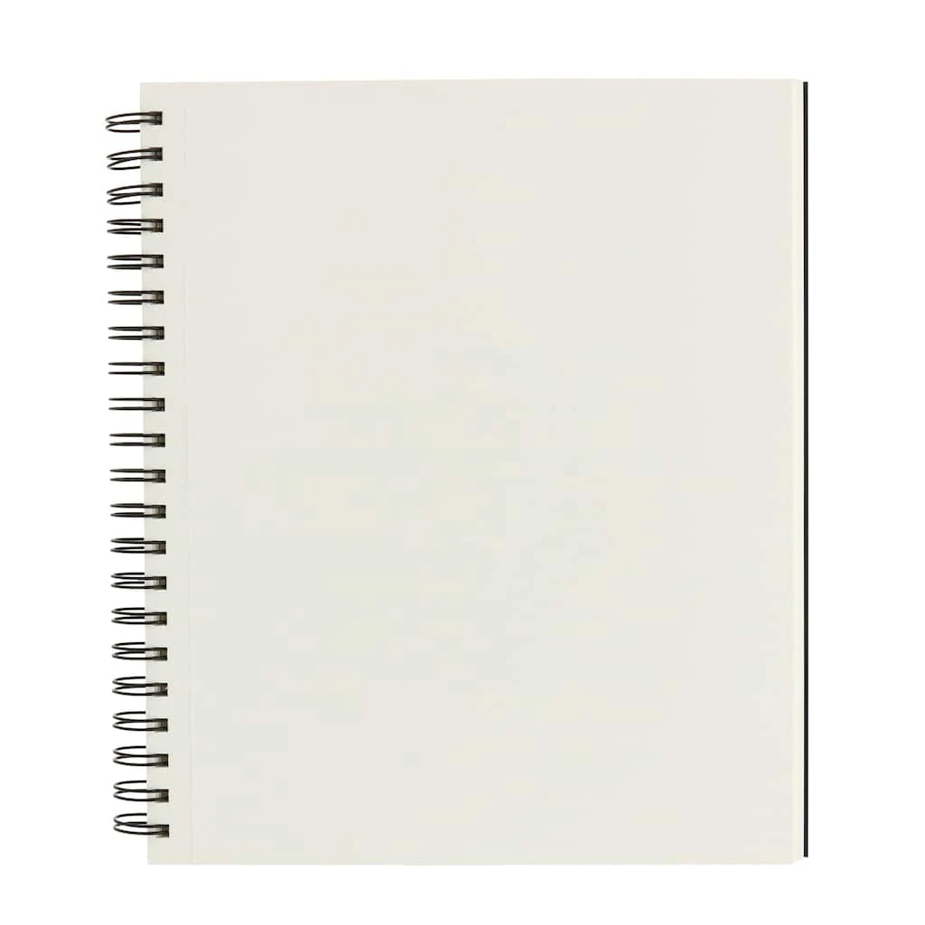 Outlet ❤️ 6 Pack: Black Hard Cover Watercolor Pad by Artist's Loft™, 8.5" x 11" by Artists Loft ⭐ - Image 3