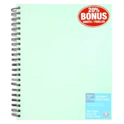 Promo ✨ 12 Pack: Mint Spiral Sketchbook by Artist's Loft™, 8.5" x 11" by Artists Loft 🤩