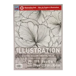 Deals ❤️ Bristol Vellum Illustration Pad by Artist's Loft™, 9" x 12" by Artists Loft ❤️