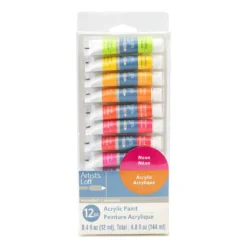 New ๐ฏ Neon Acrylic Paint Set by Artist's Loft™ Necessities™ by Artists Loft โค๏ธ