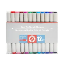 Best Sale 🔔 Dual Tip Jewel Tone Sketch Marker Set by Artist's Loft™ by Artists Loft 🔥