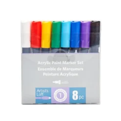 New ❤️ 6 Packs: 8 ct. (48 total) Bullet Tip Paint Markers by Artist's Loft™ by Artists Loft 😀