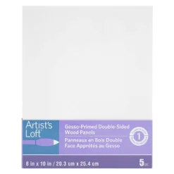 Best deal ✨ 3 Pack Level 1 11" x 14" Gesso-Primed Double-Sided MDF Panels by Artist's Loft™ by Artists Loft ✔️