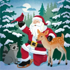 Top 10 ✨ Santa & Woodland Critters Canvas Painting Kit by Artist's Loft™ Necessities™ by Artists Loft ✔️