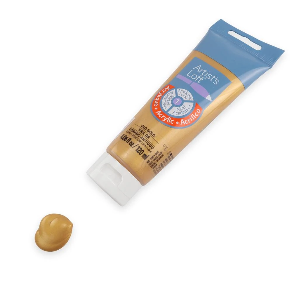 Best deal 🎉 12 Pack: Metallic Acrylic Paint by Artist's Loft™, 4oz. by Artists Loft ⭐ - Image 2