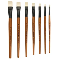 Flash Sale ๐ 12 Pack: Sorrento Oil Short Handle Bright Brush by Artist's Loft™ by Artists Loft ๐