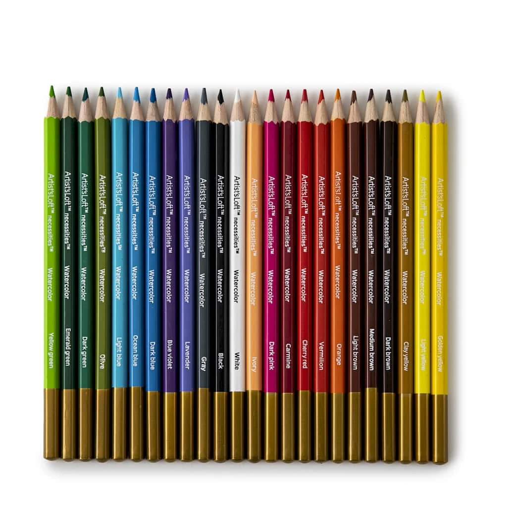 Discount ๐ 12 Pack: Watercolor Pencils by Artist's Loft™ Fundamentals™ by Artists Loft โจ