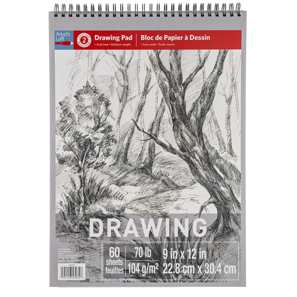 Discount ✨ 12 Pack: Drawing Pad by Artist's Loft™, 9" x 12" by Artists Loft 👍