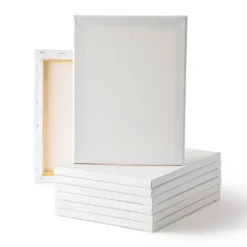 New 🛒 4 Packs: 8 ct. (32 total) 9" x 12" Super Value Canvas by Artist's Loft® Necessities™ by Artists Loft 🧨