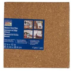 Buy ๐งจ 8 Packs: 4 ct. (32 total) Natural Brown Cork Tiles by ArtMinds® by Artists Loft โค๏ธ