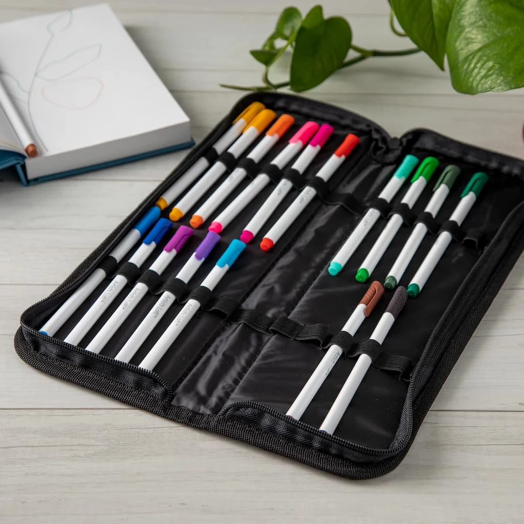 Cheapest 🛒 8 Pack: Black Empty Markers Case by Artist's Loft™ by Artists Loft 👍 - Image 2