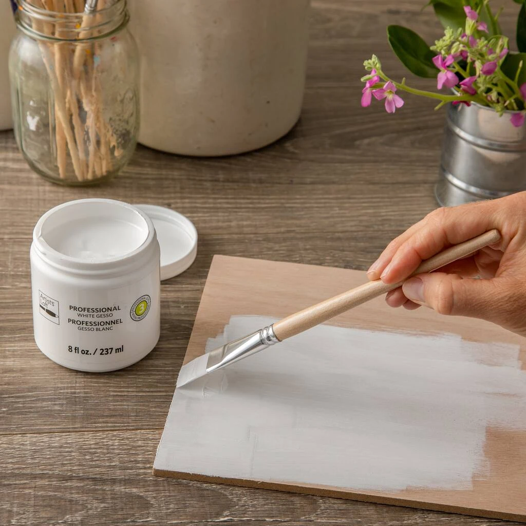 Budget 🧨 12 Pack: Professional White Gesso by Artist's Loft™ by Artists Loft ✔️ - Image 2