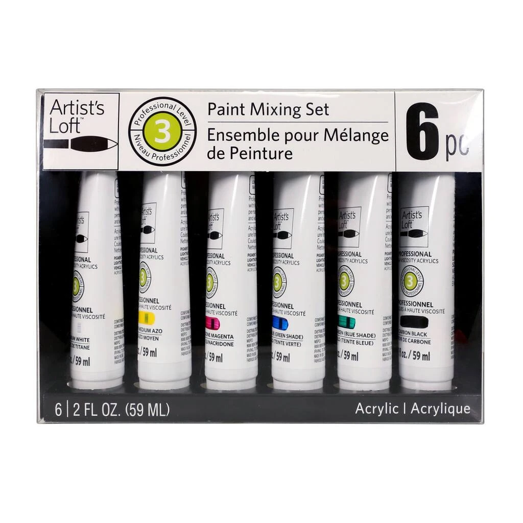 Budget 👍 6 Pack: 6 ct. (36 total) Professional Acrylic Paint Mixing Set by Artist's Loft™ by Artists Loft 🔥 - Image 4