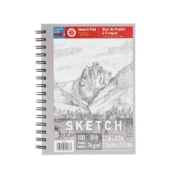 Promo ❤️ 12 Pack: Sketch Pad by Artist's Loft™, 5.5" x 8.5" by Artists Loft 🛒
