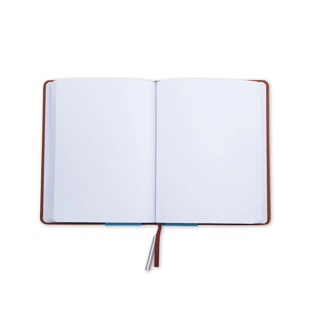 Buy ⌛ 8 Pack: Cognac Hardcover Dot Journal by Artist's Loft™ by Artists Loft 💯 - Image 2