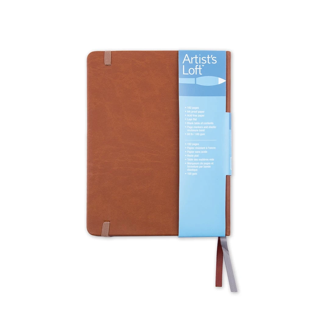 Buy ⌛ 8 Pack: Cognac Hardcover Dot Journal by Artist's Loft™ by Artists Loft 💯 - Image 3