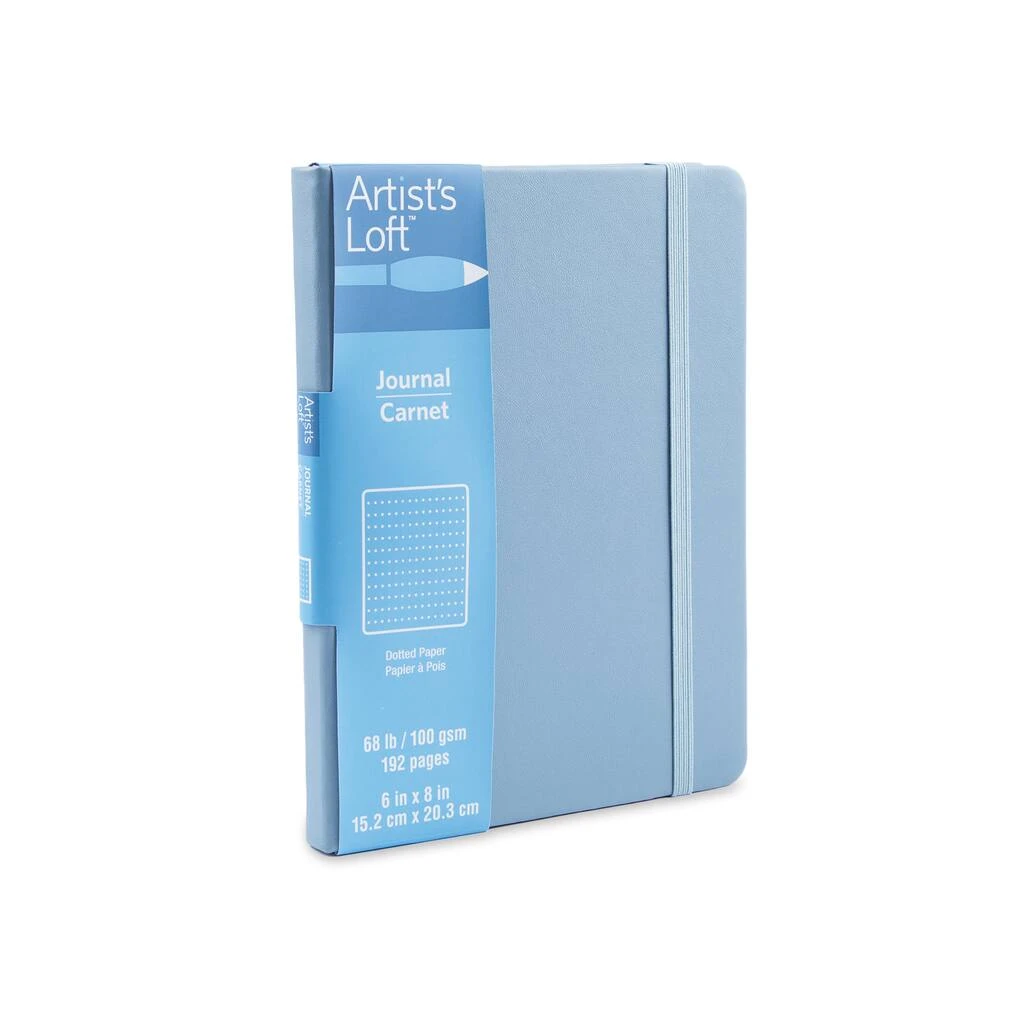 Promo ❤️ 8 Pack: Slate Blue Hardcover Dot Journal by Artist's Loft™ by Artists Loft ⭐ - Image 6