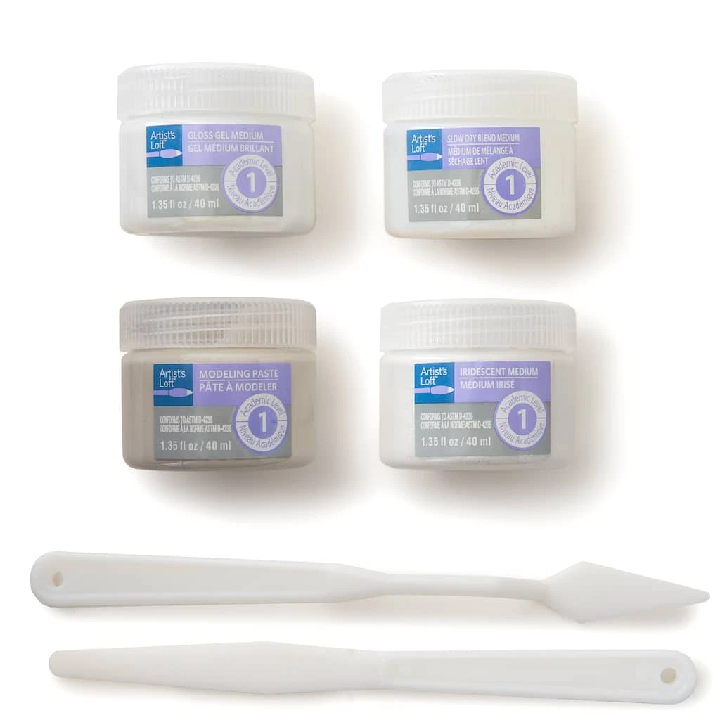 Hot Sale 🔔 12 Pack: 24 Piece Acrylic Paint & Mediums Set By Artist's Loft™ by Artists Loft ✔️ - Image 2