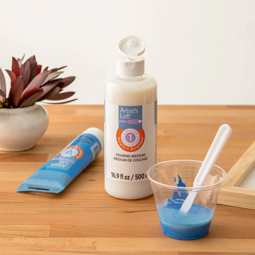 Best Sale 🤩 6 Pack: Level 1 Acrylic Pouring Medium by Artist's Loft™, 16.9oz. by Artists Loft ✨ - Image 2