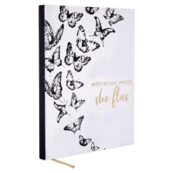 Wholesale 😍 8 Pack: Butterfly Lined Journal by Artist's Loft™ by Artists Loft 🎁