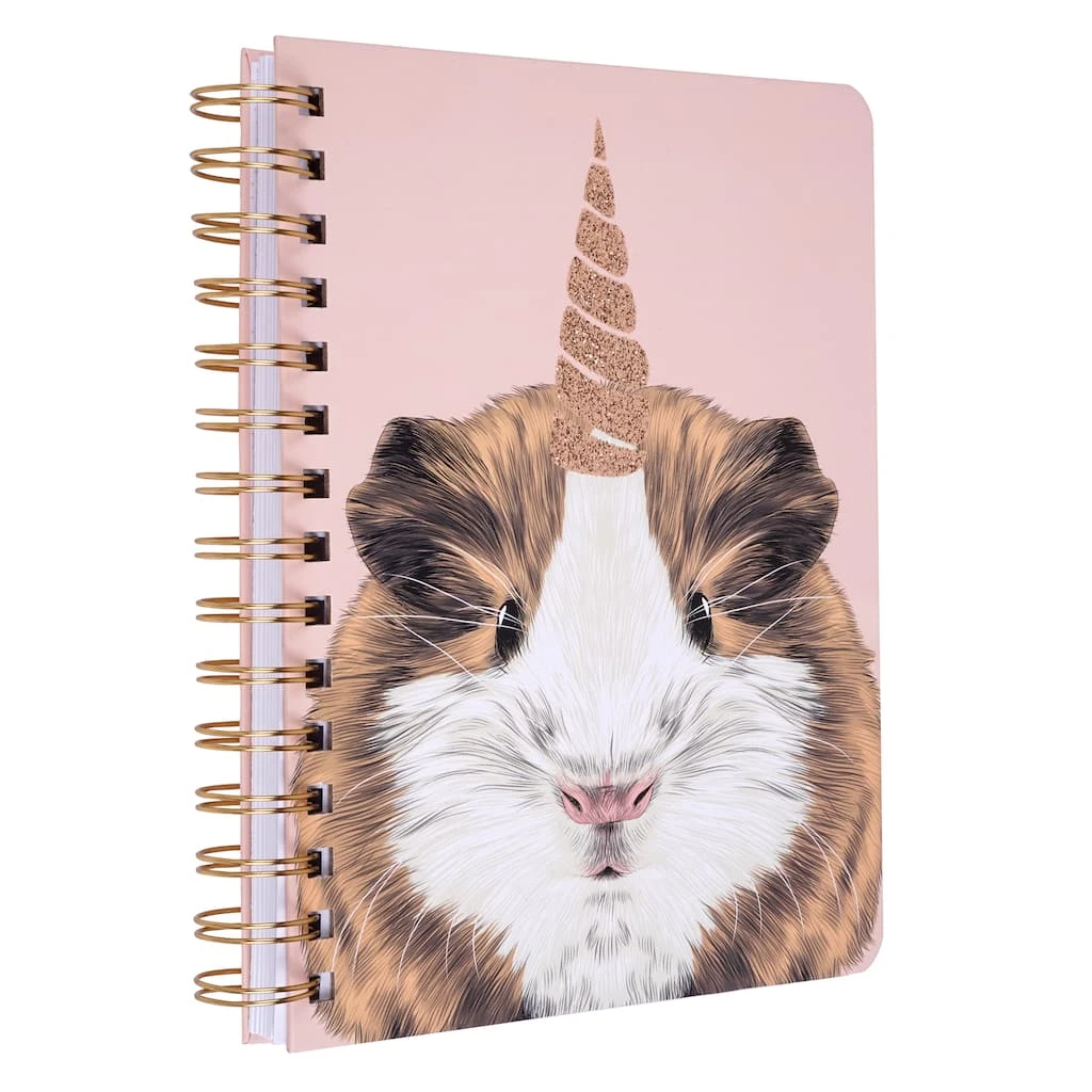 Buy ๐ 9 Pack: Unicorn Guinea Pig Spiral Bound Journal by Artist's Loft™ by Artists Loft โจ