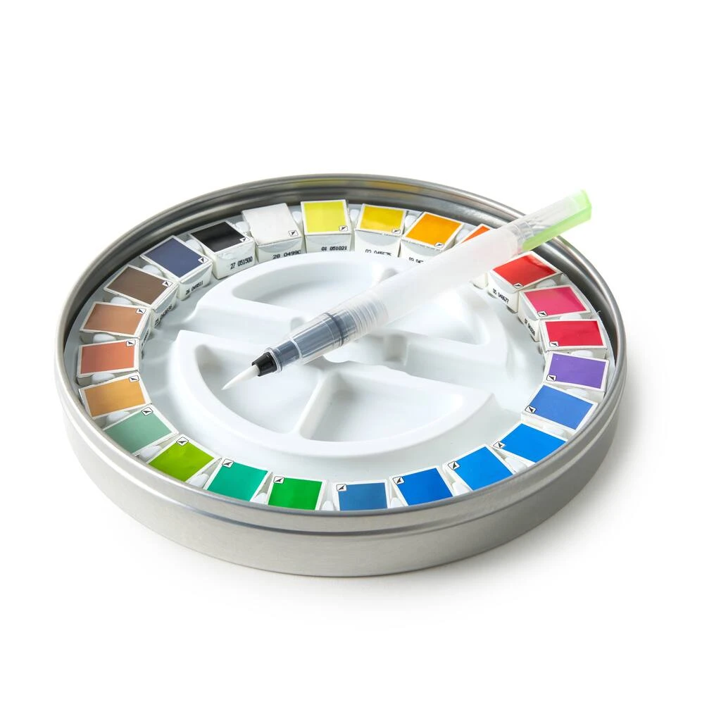 Brand new 🥰 6 Pack: Watercolor Half-Pan Set by Artist's Loft™ by Artists Loft ⌛ - Image 2