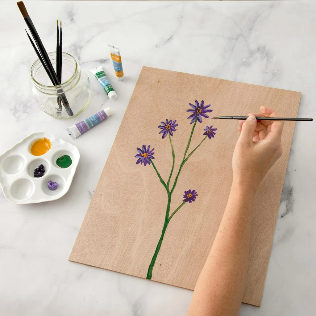 New โ๏ธ 12 Packs: 2 ct. (24 total) 12" x 16" Unfinished Wood Art Panel by Artist's Loft™ Necessities™ by Artists Loft ๐ - Image 2