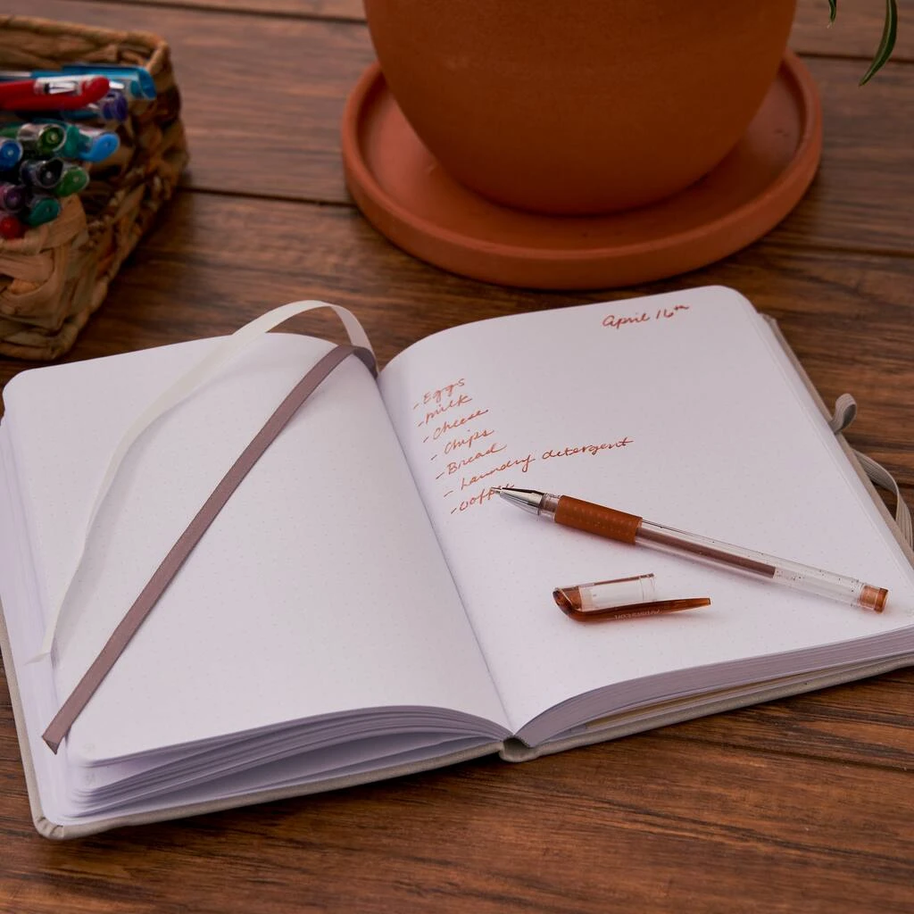 Deals 🤩 12 Pack: Gray Hardcover Dot Journal by Artist's Loft™, 6" x 8" by Artists Loft ⭐ - Image 2