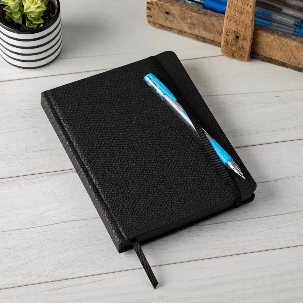 Cheap โ 12 Pack: Black Page Premium Hardcover Journal by Artist's Loft™, 6" x 8" by Artists Loft ๐งจ - Image 5